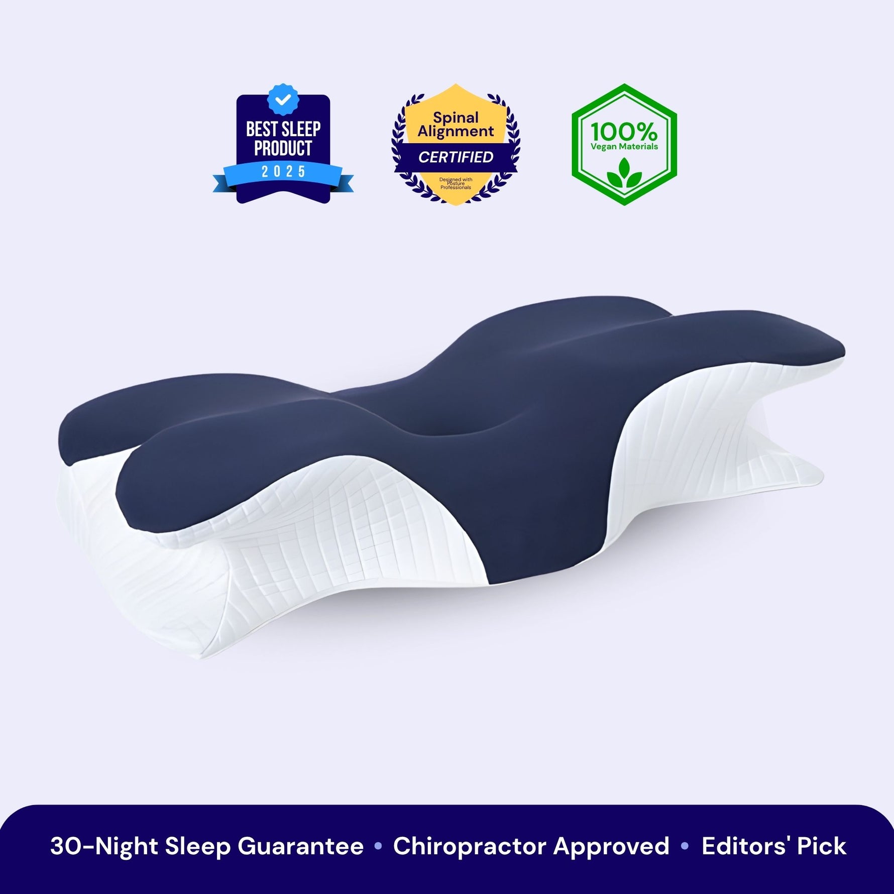 Ergonomic Luna Pillow