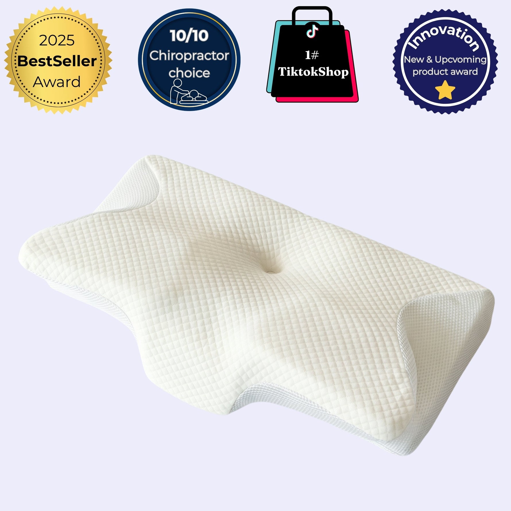 White cloud chaser pillow